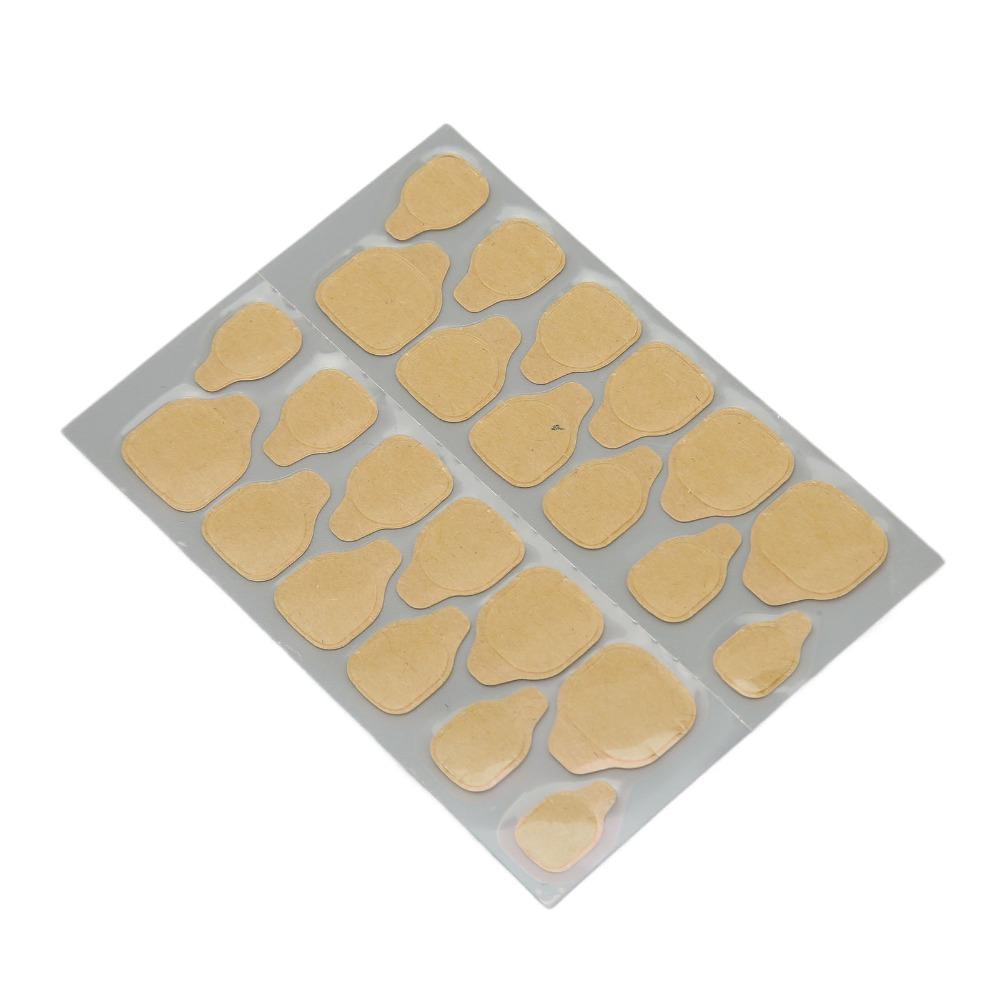 25PCS Long Lasting Adhesive Performance Transparent Nail Adhesive Tabs Home DIY Manicure Assembly