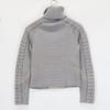 CHANEL Grey 00A P16583V00850 Cashmere Turtleneck Knit tops 38 grayUsed