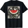 T-shirt Unisex Frutta Palestina Libera Mappa Anguria