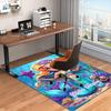 1PC Custom Name Mermaid Dreams Underwater Theme Floor Mat Ideal for Living Room, Game Rooms, Office, Bedroom Floor Mat Playful Design