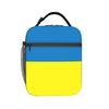 Flag Ukraine Thermal Insulated Lunch Bag for Office  Portable Food Bag Container Thermal Cooler Lunch Boxes