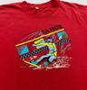 Vintage 80s TAHOE SKIING T-Shirt MEDIUM/LARGE Surf Beach Soft Thin