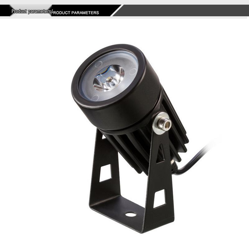 6W Aluminum Solar LED Spotlight for Garden and Outdoor Decoration