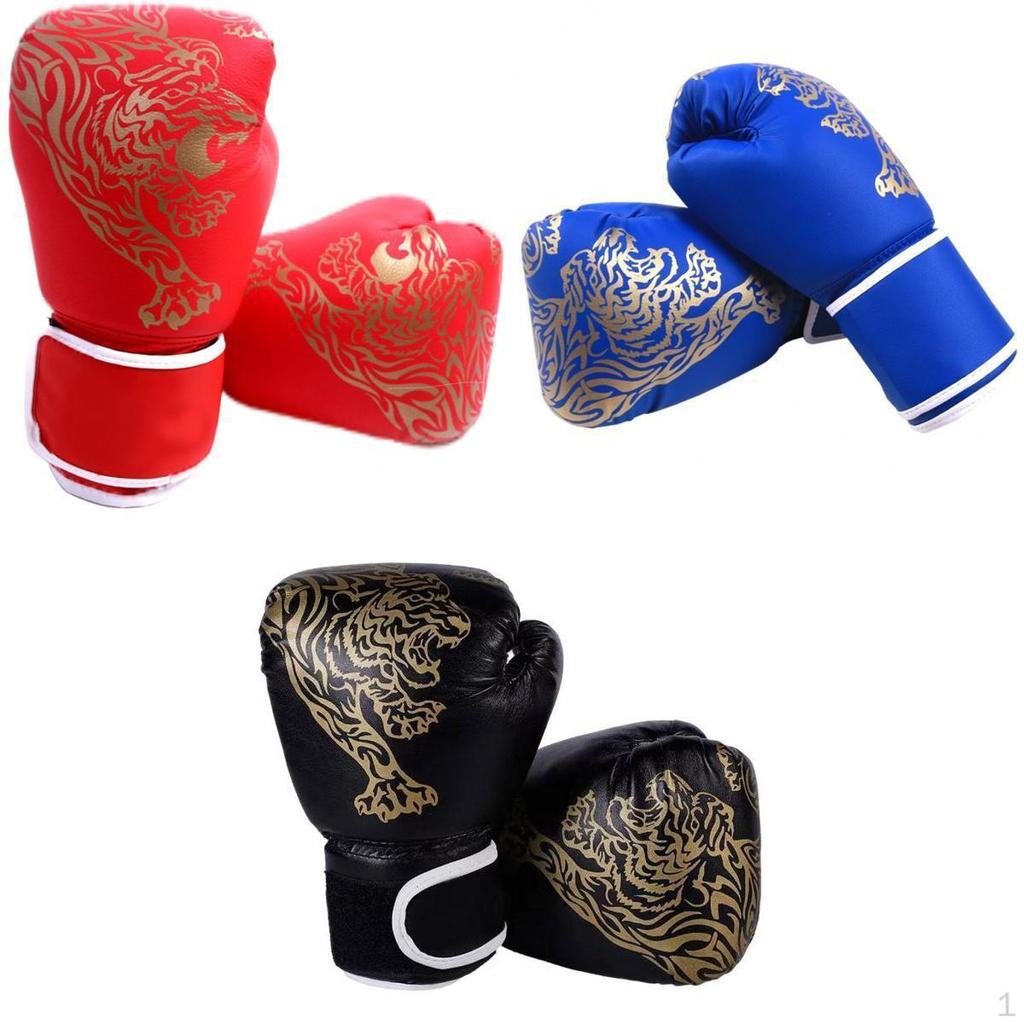 3 Pair Boxing Gloves for Training Sparring Grappling Punching Bag