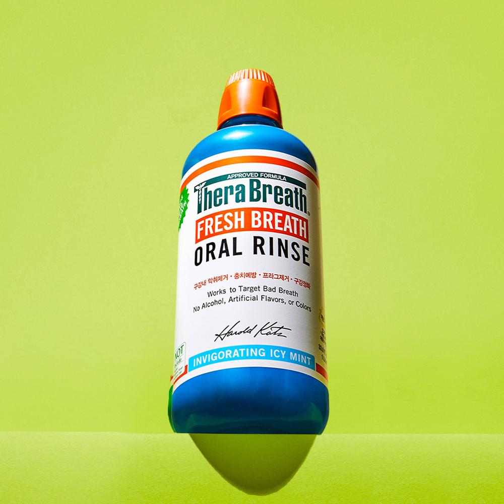 TheraBreath Oral Rinse Gargle 1L + 150ml Free Gift (2 Types & 473ml 5 Types)