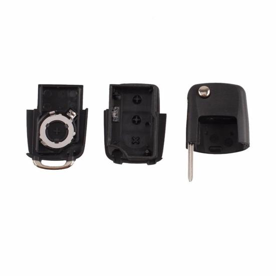Ersatz-Funkschlüsselgehäuse für Golf 4 5 Passat B5 B6 Polo Touran Seat Skoda