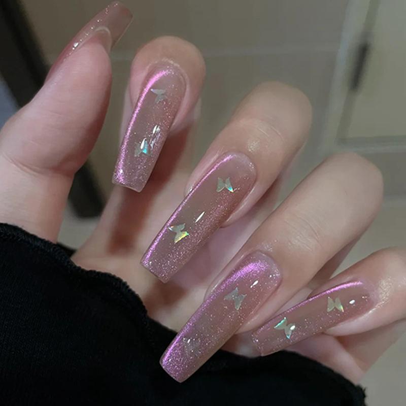 Holographic Silver Nail Glitter Laser Star Shape Sequins Sparkly Flakes Paillette Diy Nail Art Decorations Slices Accessories