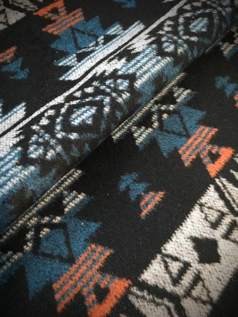 Ethnic Jacquard Thick Cotton Native American Craft Handmade and Crafts Symbol Fabric, Scraps, Pattern, Ortega, Supplies, Bags, Accessories, (Pharaoh