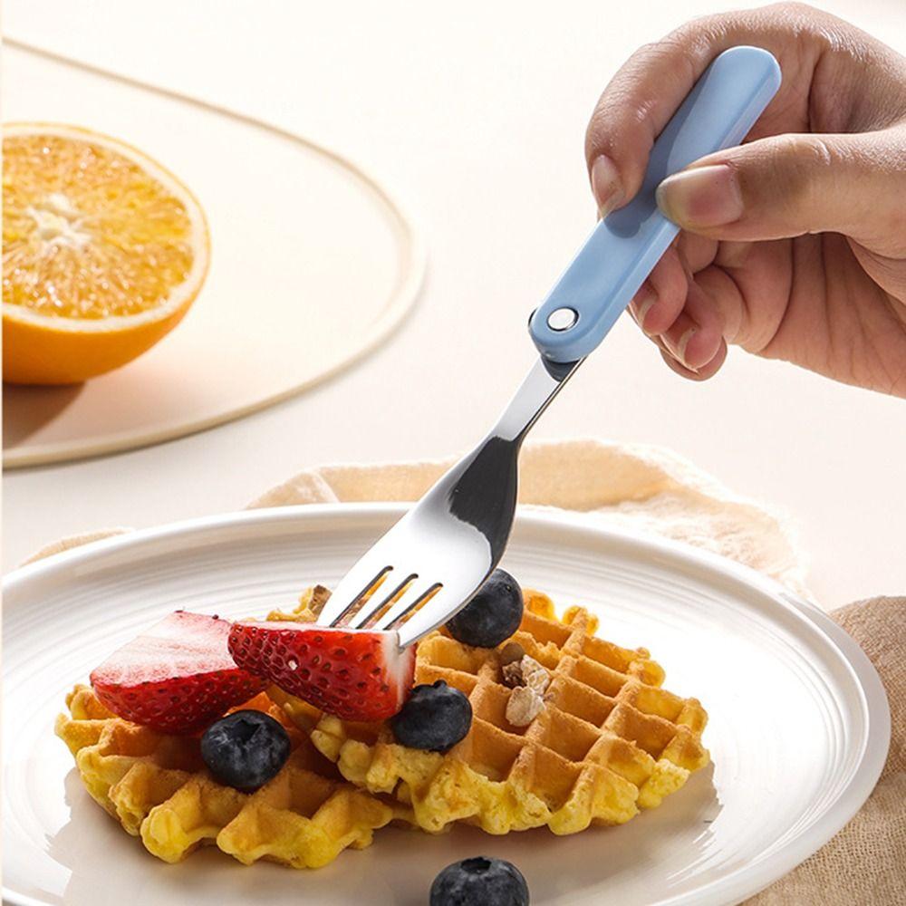 304 Stainless Steel Stainless Steel Cutlery Set Portable Utensils Set Baby Feeding