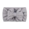 23-Color Baby Nylon Bow Headbands - Double Layer Fashion Headdress