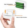 Luxury Minimalist LED Sensor Night Light: Battery-Operated Wardrobe & Bedside Light