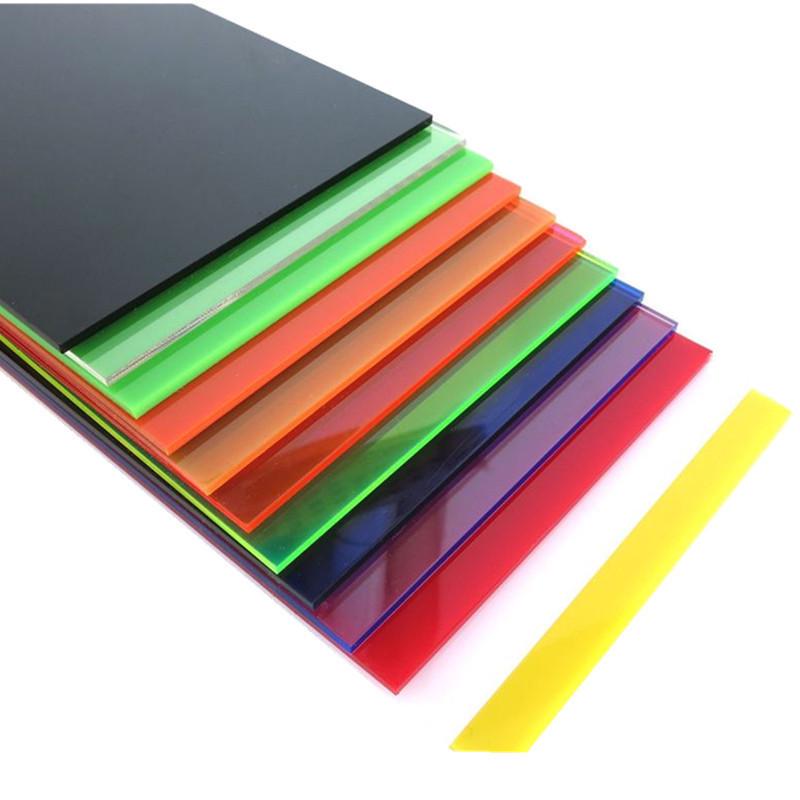 Colored Transparent Acrylic Sheet: Organic Glass Board for Laser Cutting