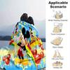 Mickey & Minnie Decke Weiche, Warme Flanell-Kuscheldecke für das Sofa, Weiche Warme Bettwäsche-Tagesdecke, Einzigartige Geschenkidee.