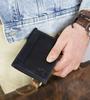 Large retro wallet with two coin pockets - Rovicky