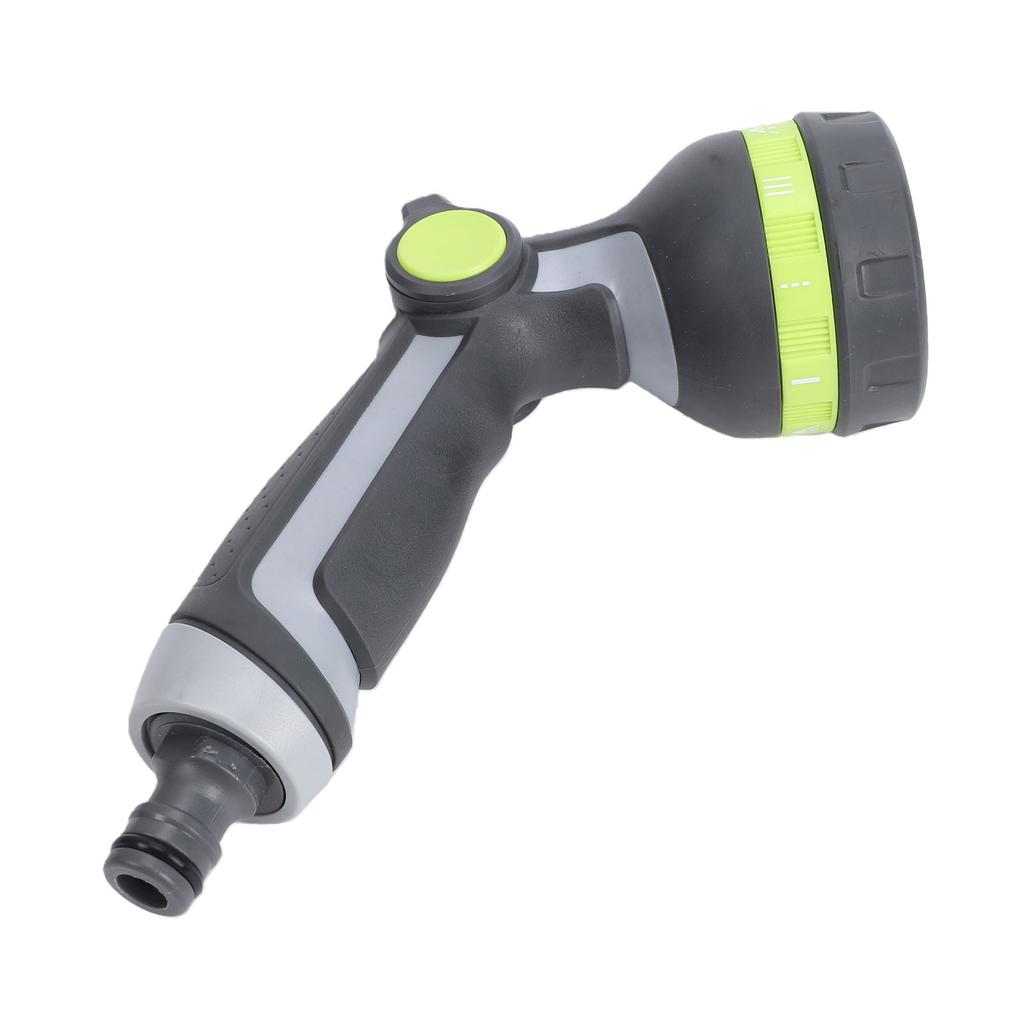 Garden Hose Nozzle Sprayer Lightweight Multifunctional High Pressure with Thumb Control for Car Washing Gray