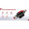 20A-150A Inline Circuit Breaker Resettable 12-24V DC Reset Fuse Holder 3-15 AWG Overload Protection With Wrench for Car Circuit Breaker 6