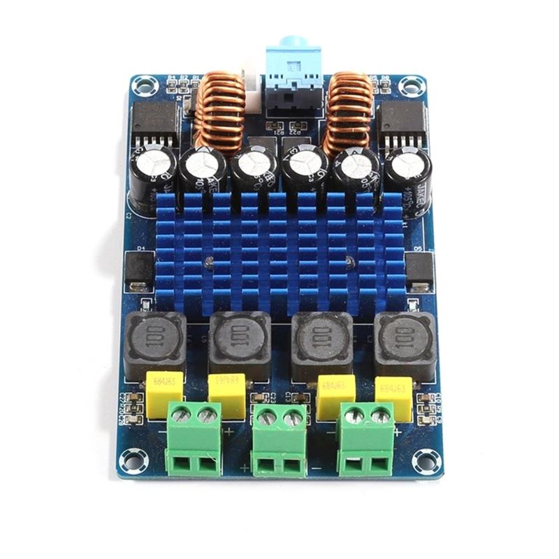 Placă amplificator de putere cu 2 canale XH-M642, placă amplificator digital cu amplificare automată, 2 canale, pentru home theater și studio de înregistrări