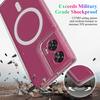 For Motorola Moto G35 5G Clear Phone Case Compatible with MagSafe TPU+Acrylic Back Cover