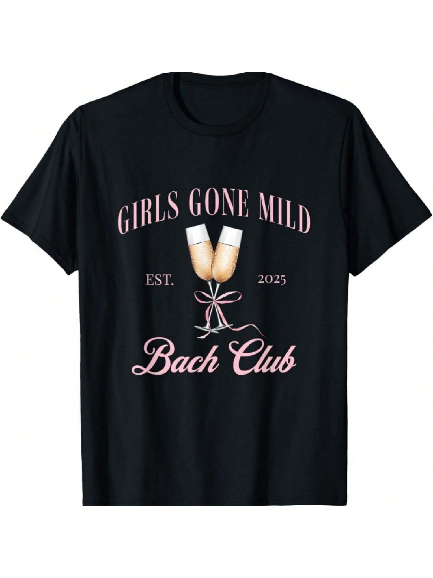Girls Gone Mild Bachelorette Spa Slumber Bachelorette Party T-Shirt5 S разноцветный