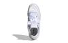adidas Originals FORUM Synthetic Leather Abrasion Resistant Low Top Kids' Skateboarding Shoes White H68194
