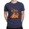 Ragnaros Rock-Magma Men's Shirt World Of Warcraft Funny T-Short Sleeve Round Collar T-Shirts Pure Cotton Birthday Gift Clothing