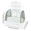 Hamster Cage Habitat Breathable Carrier Box Bird Small Pet Carry Portable for
