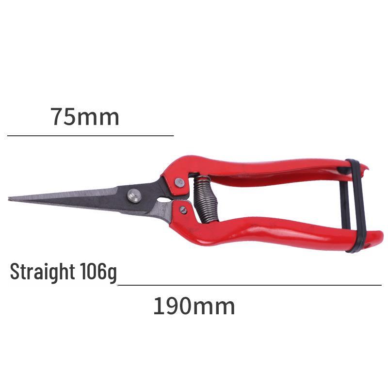 Multi-Fruit Picking Scissors with Iron Handle for Apples, Pears, Oranges, Persimmons, and More