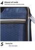 Customizable Zipper Briefcase: Document & Cigarette Case, Thickened Conference Handbag, with Printed Logo Capability.