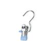 Stainless Steel Clothes Hangers With Clips Hanging Underwear Socks And Stockings 10pcs
