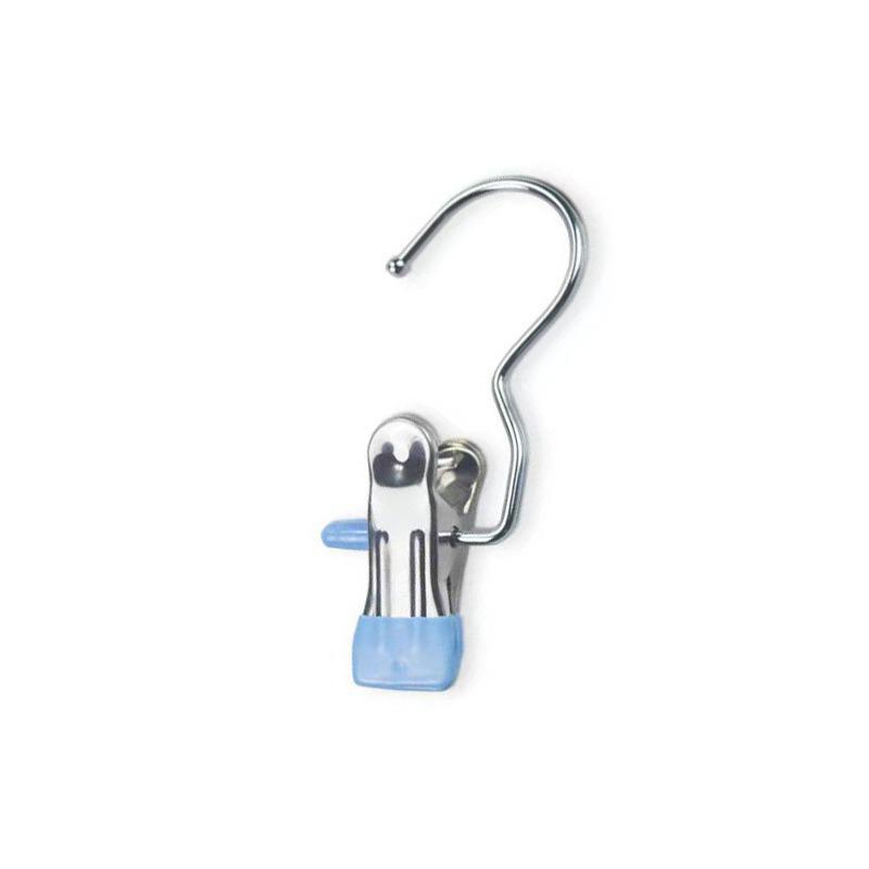 Stainless Steel Clothes Hangers With Clips Hanging Underwear Socks And Stockings 10pcs