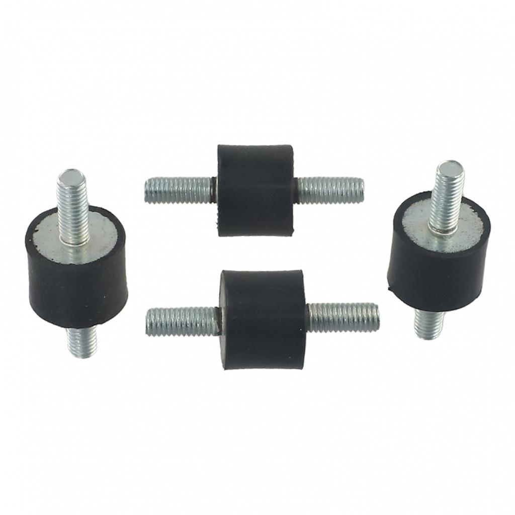4 Stück Gummi Puffer Dämpfer Leise Hohe Qualität M5 M6 M8