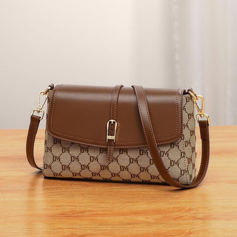 Bag women's autumn and winter new messenger bag, mother bag, large capacity, high-end small square bag, luggage