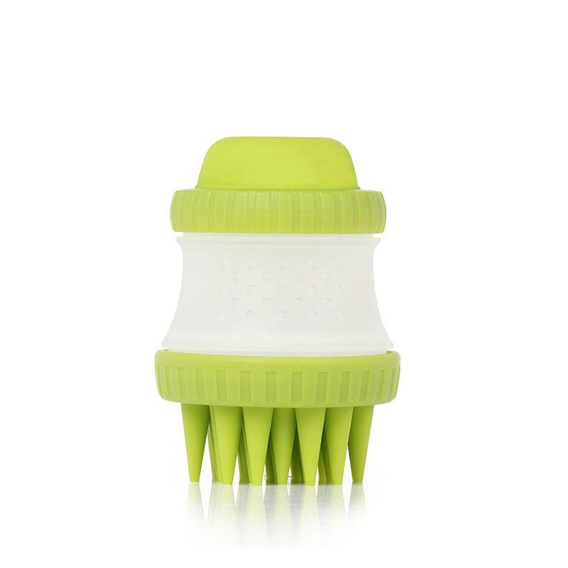 

Versatile Pet Bath Brush For Dogs And Cats With Timeless Design And Comfort зелёный