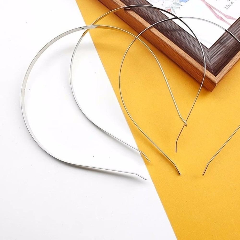 10pcs/set Metal Head Band Hairwear Simple Design Making Headwear Accessories  Craft Supplies