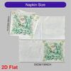 20pcs Disposable Napkins with Santa Claus Pattern Print for Wedding,Parties,and Daily Use for Thanksgiving Fall Christmas Table Decoration