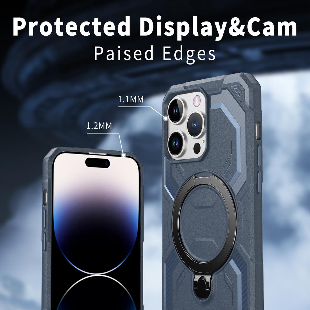 Husă pentru iPhone 14 Pro Max Compatibilă cu MagSafe Suport TPU+PC Husă Telefon