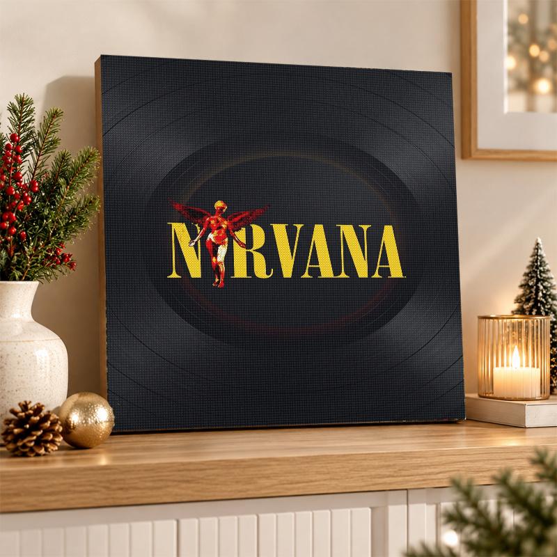 Nirvana Diamond Painting Kit 5D Full Drill DIY Diamond Mosaic Wall Art Home Decor