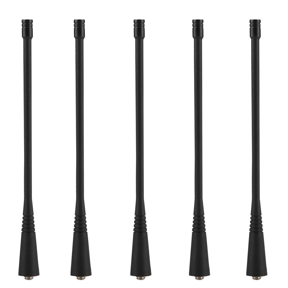 5PCS 16.5cm6.5inch UHF400-470MHz Walkie Talkie Antenna For GP68GP88GP328GP338GP3688GP280