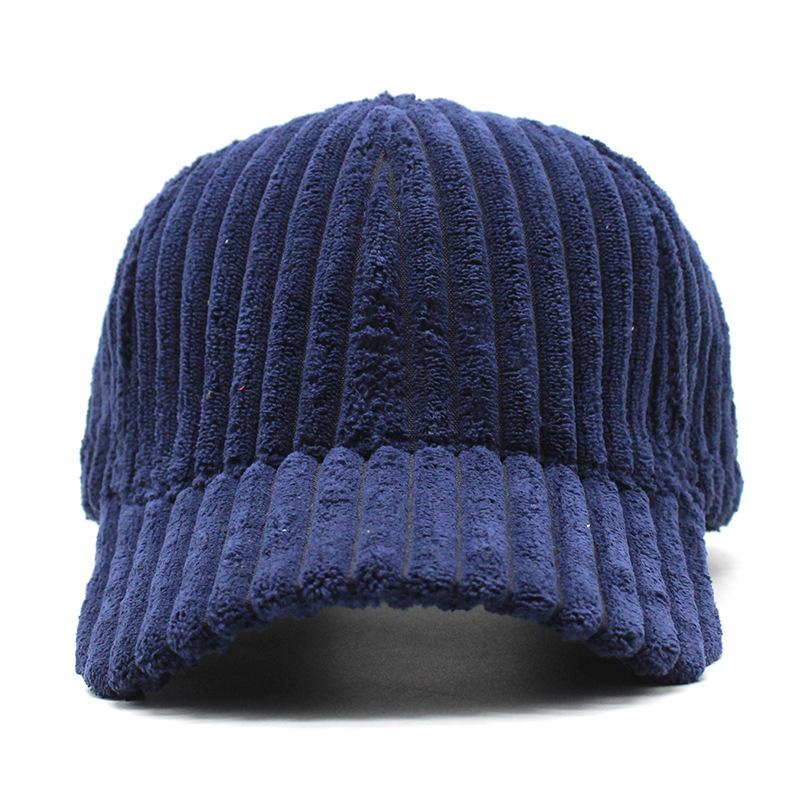Hats For Men And Women In Winter Trendy Baseball Caps Warm Corduroy Casual Couples Versatile Peaked Caps Spring And Summer