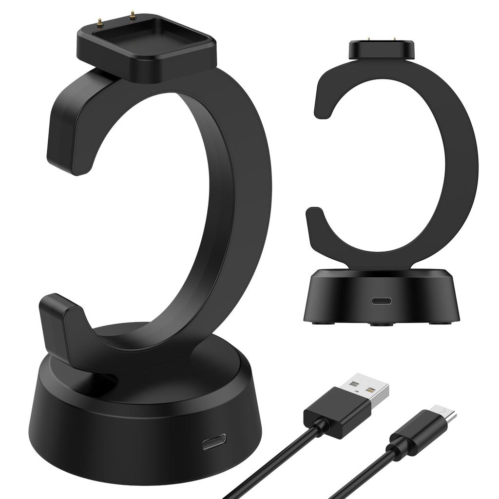 Charging Stand Dock for Honor GS5 Galaxy Fit3 Keep B5 Smartwatch Smart Watch Charger Dock with USB C Charge Cable Portable