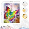 Frame Paint By Numbers For Adults Starter Kits Butterfly Animals Canvas Number Painting For Diy Gift Home Decors 40x50