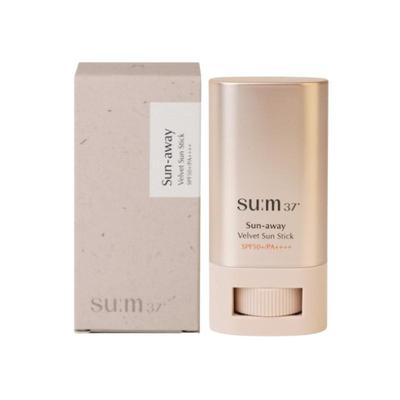 Su:m37 Sun Away Velvet Sun Stick SPF50+ PA++++ (18 G) – A Matte Finish Sun Stick with Fermented Extracts / Hydrating UV Protection