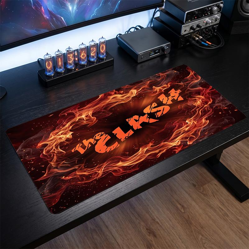 The Clash Print Large Mouse Pad Smooth Surface Anti?Slip Desk Mat For Gaming Office Laptop Decoration