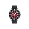 Collezione Stella Marina Movimento al Quarzo Resistenza all'Acqua 300 metri Orologio Unisex 45,5 mm Quadrante Rosso T120.417.17.421.00