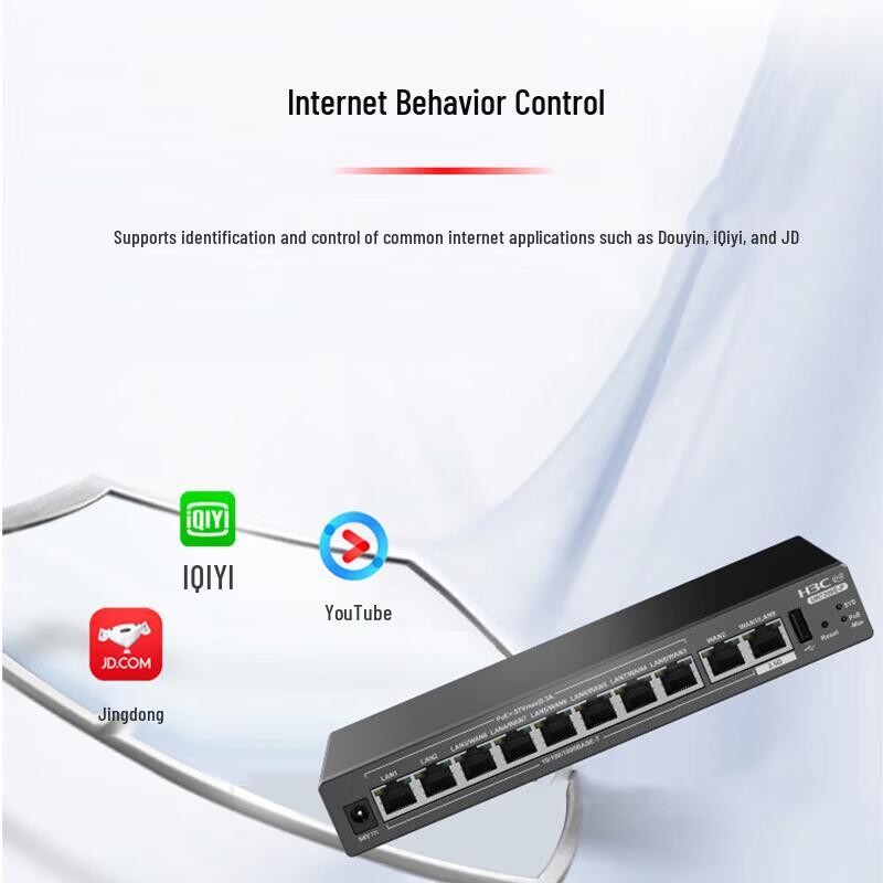 H3C UR7208E-P 2.5G PoE Router (CN version)