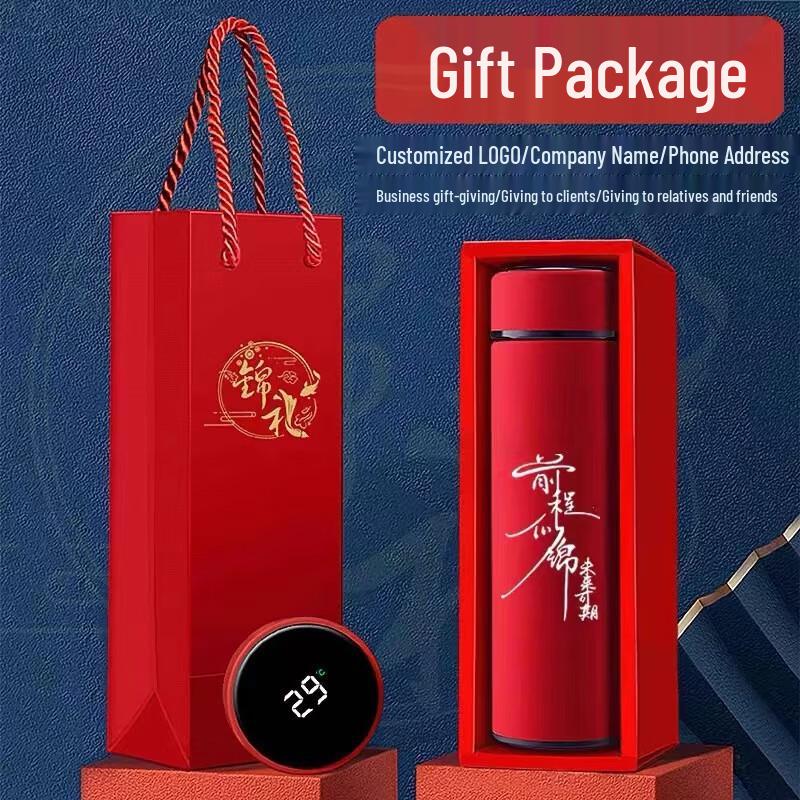 Tingle Chytrá LED láhev s displejem teploty, termo