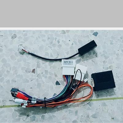 High Version Cable Harness Adapter W/ Canbus Box For Mitsubishi Outlander 06-12