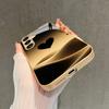 Simple love pattern glass mobile phone case suitable for Samsung galaxy S26 S25 S24 S23 S22 S21 S20 FE Ultra Plus 5G anti-fall