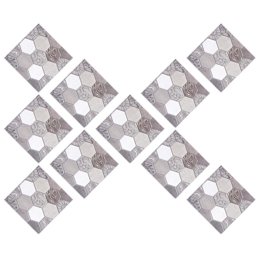 10PCS Self Adhesive Tile Sticker Anti Collision Sticker for Home Living Room Kitchen Decor