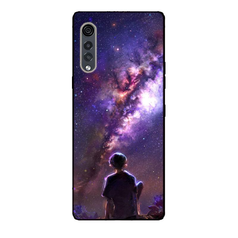 Для LG Velvet Чехол Черный Бампер Силиконовый ТПУ Мягкая Крышка Телефона Для LG Velvet 5G LM-G900 Чехол Мультяшный Funda Для LG Velvet Чехол LG Velvet